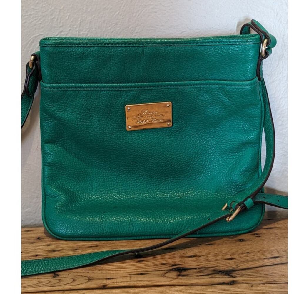 Ralph Lauren Green Shoulder Bag